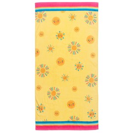 Stephen Joseph, Unisex Kids Summer Beach Bath Towel, Sunshine, One Size (SJ1232)
