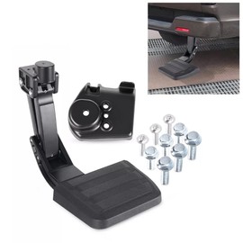 PT392-35920 Rear Bedstep Tailgate Bed Step Fit for Toyota Tacoma 2024-2025, Retractable Bumper Tailgate Step Folding Truck Step