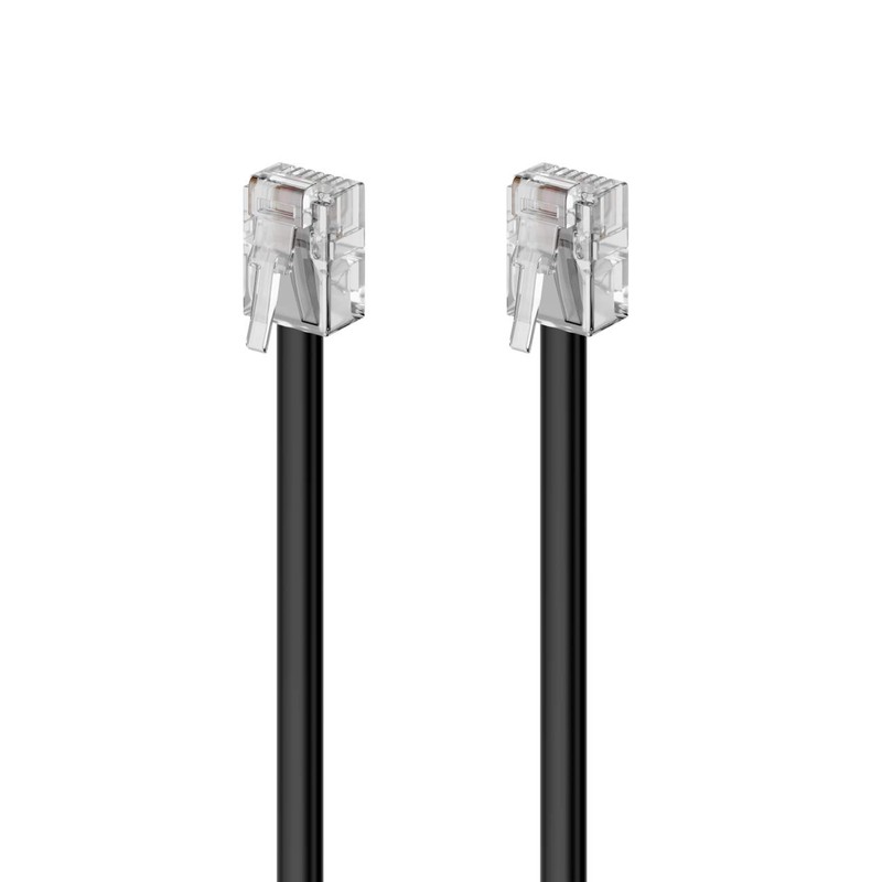 deleyCON RJ11 15-Metre Telephone Cable Modular Cable 6P4C Western Cable