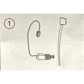 Resound Hearing Aid Sport Retention Lock For M&RIE speaker  2 Pack Item# 2150260