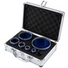 9 Pack Premium Diamond Drill Bit Set - Versatile Tools