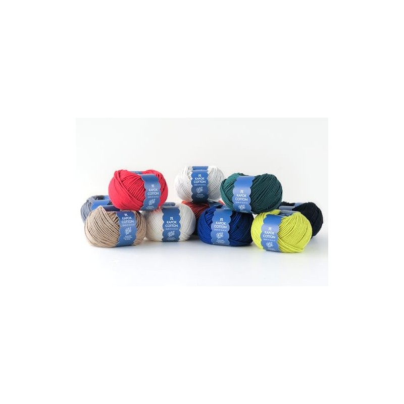 Hamanaka 3398 Hand Knitting Wool Kapok Cotton Medium Size COL.