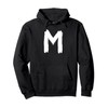 Creative Bold White Letter M - Design - Alphabet -
