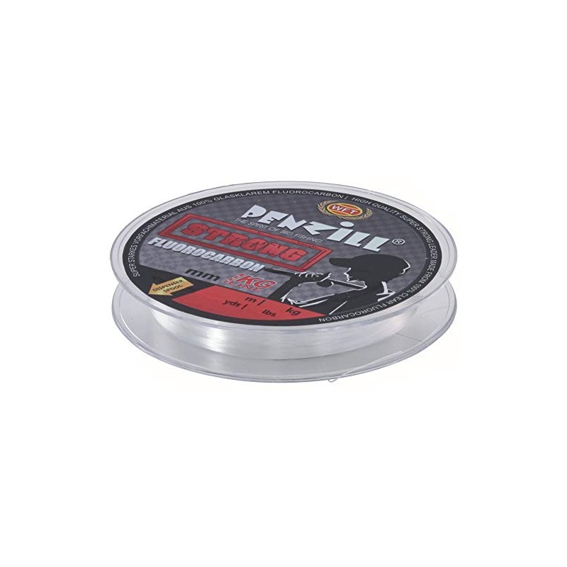 WFT Penzill Strong Fluorocarbon Leader Cord Diameter / Load Capacity