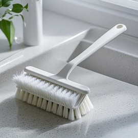 Ezprotekt Cleaning Shower Scrubber with Durable Bristles,Cleaner Brush, Cleaning Brushes, Scrub Brushes for Cleaning Bathroom, Shower, Tile, Kitchen, Bathtub