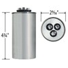 GE Genteq Round Capacitor 70 7.5 uf MFD 370 Volt