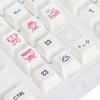 Keyboard Keycaps 108 Keys PBT Material OEM Keycaps Dye Sublimation