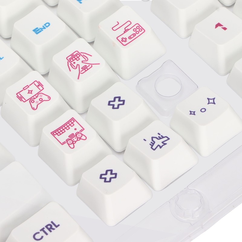 Keyboard Keycaps 108 Keys PBT Material OEM Keycaps Dye Sublimation