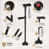 Folding Walking Cane for Seniors – Adjustable Aluminum Mobility Stick