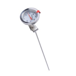 12 Long Professional Food Cooking Thermometer, Stainless Steel Digital Probe Food Thermometer with Clip for Frying Oil Cooking and Baking and Food Meat Homebrew Wine Kettle