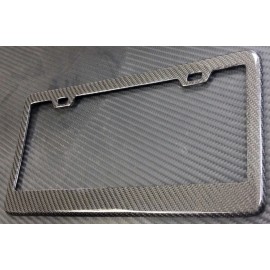 BLVD Real 100% Carbon Fiber License Plate Frame 1pcs fit Canada & USA License plate