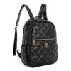 GUESS Power Play Tech Backpack, Black Quilt