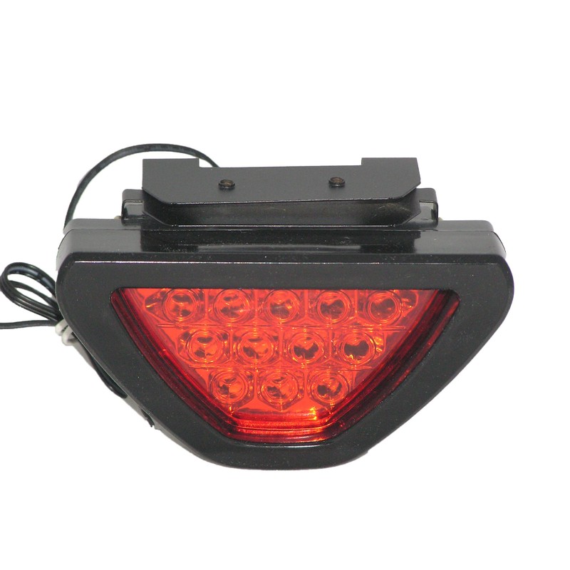 A013 High Brightness LED Triangle Stop Lamp, F1 Style, Racing,