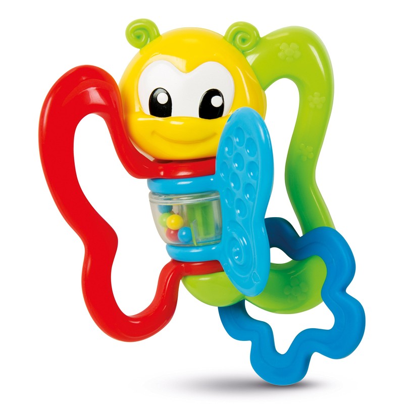 Clementoni 0401113 Schmetterling Rassel