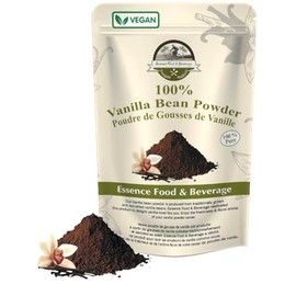 Raw Vanilla Bean Powder - (2.5Oz) No Sugar, Perfect For Baking, Coffee, Purely Grounded & Unsweetened