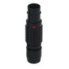 HangTon Black 0B FGG 302 2-Pin Male Plug Round Plug