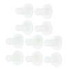 10pcs Calf Milk Nipple Soft Silicone Livestock Pacifier Feeding Equipment