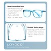 Loycco 2 Pairs Quality Blue Light Blocking Computer Reading Glasses