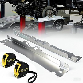 Wheel Alignment Tool with 2 Measuring Tapes, Toe Alignment Tool Matte Automotive Toe Alignment for Home Use, Camber Alignment Tool, Car Alignment Tool Kit