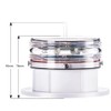 Solar Dock Warning Light 360 Degree - Super Bright Waterproof