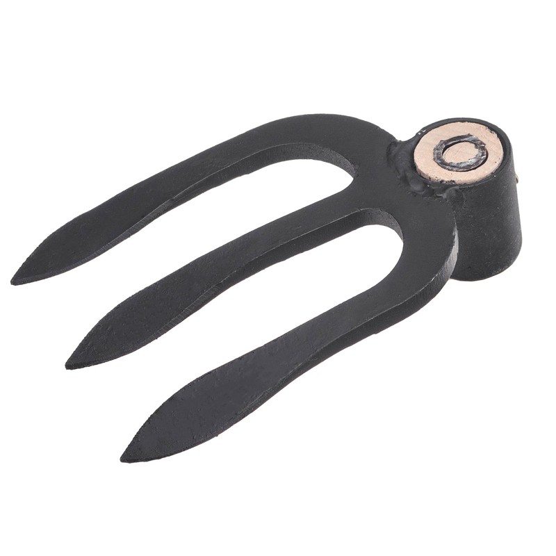 KADAX 3 Prong Potato Hoe Garden Hoe Forged Steel Manure