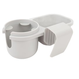 Zhjvihx Portavasos 2 en 1 para Asiento de Automóvil, Instale de Forma Segura Portavasos y Refrigerios Accesorios Antideslizantes para Asientos de Automóvil para Niños Pequeños para