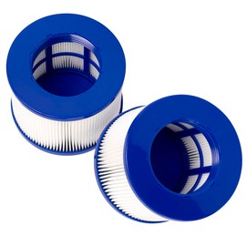 YanBan 2pcs Type VI Filter Replacement Compatible With GYMAX SPA, for Most Hot Tub, Inflatable Swimming Pool Filter