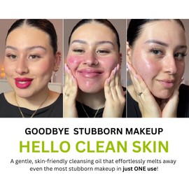 P.CALM UnderPore Holy Basil Cleansing Oil – 190ml | Blackhead Reducing & Pore Control Oil with Holy Basil Extract for Sensitive Skin | Korean Skincare