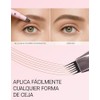Erinde Lápiz Líquido para Microblading de Cejas para Mujer, Larga