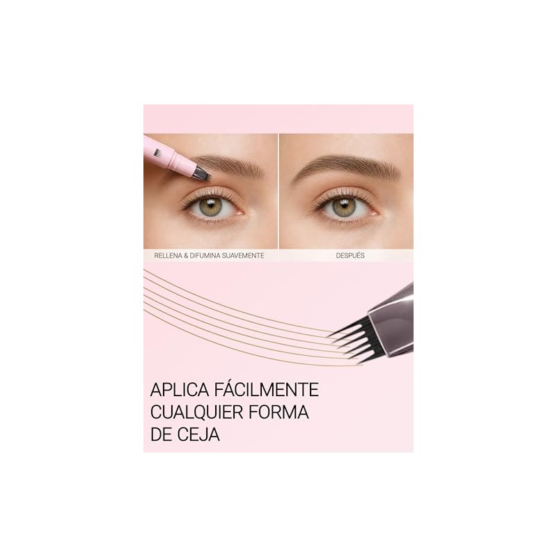 Erinde Lápiz Líquido para Microblading de Cejas para Mujer, Larga