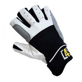 crazy4sailing Regatta Women's Men's Sailing Gloves 5 Finger-Free, Colour: Black, Size: M
