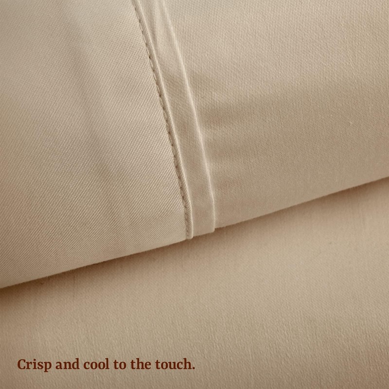 Peru Pima 415 Thread Count Percale California King Sheet Set
