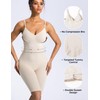 Takusun Women Backless Bodysuit Tummy Control Shapewear Low Back Sculpting