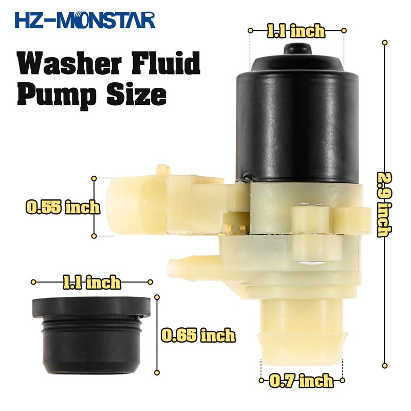 Truck Windshield Wiper Washer Fluid Pump