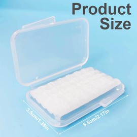 JAZOKA 2 Boxes Orthodontic Wax for Braces,Dental Wax for Braces Braces Wax Whit Applicator Tool