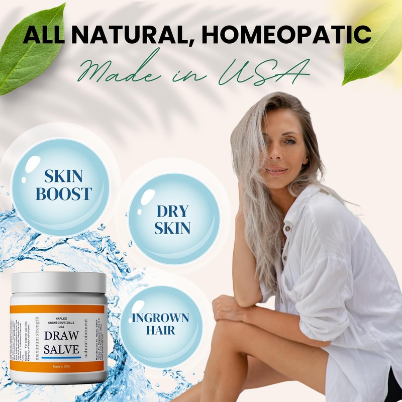 Naples Cosmeceuticals Drawing Salve for Skin Disorders