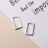 Rectangular Hoop Earrings Sterling Silver 925 Earrings for Women Girls
