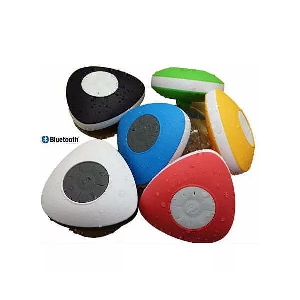 Color: White - Bluetooth Waterproof Speaker & Speakerphone