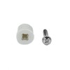 CONFAST Nylon Self-Drilling Drywall/Hollow-Wall Anchor Kit with Screws, 200 Pieces