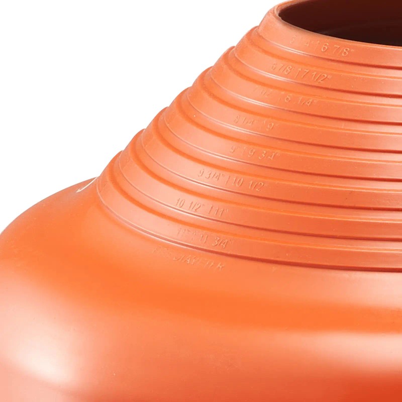 2pcs Flexible Silicone Roofing Jack Pipe Flashing High Temp -101
