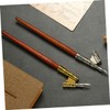 Operitacx 3pcs Calligraphy Pen Holder Oblique Pen Holder Replacement Nib