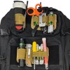 EDC Elastic Organiser Patch, Tactical Bag Insert Elastic Holder, Modular
