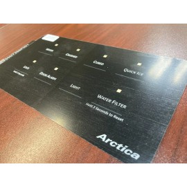 GE Refrigerator Dispenser Overlay only for WR55X10584, OEM, Brand New