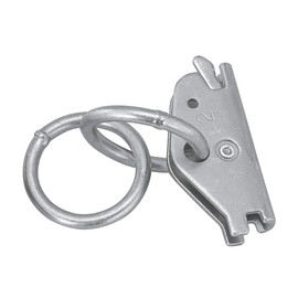 pa-man E-Clip, Double Ring, Vertical and Horizontal Lashing Rail, Hardware, Hook, E-Track, Loading Tightener, Belt