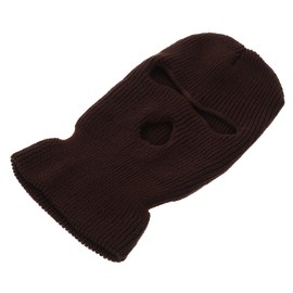 Minkissy Wind Face Protective Cover for Winter Outdoor Sports Elastic Warm Face Guard Muff for Riding and Cold Weather Comfortable Fit with High Strength Coffee