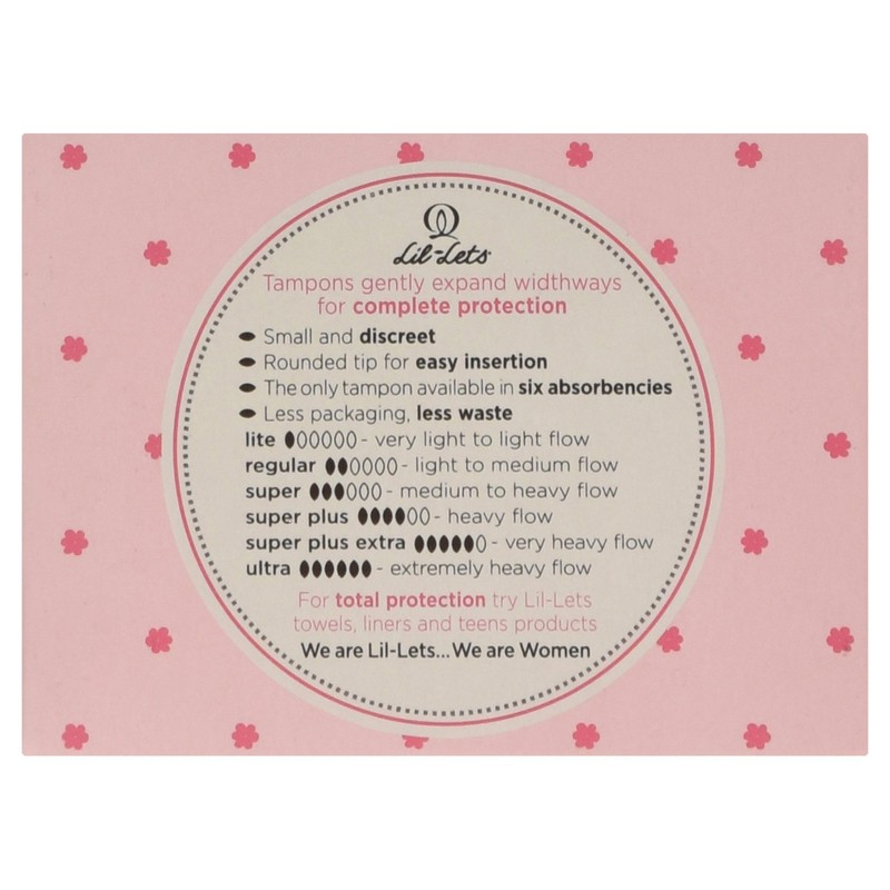 Lil-Lets 10 Smartfit Tampons Super