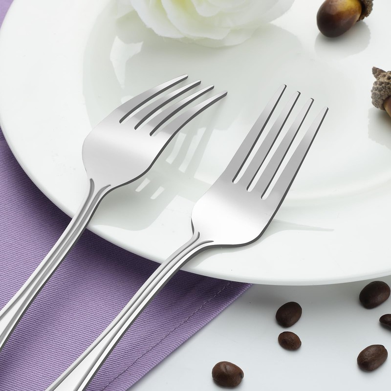 Gifcomda Stainless Steel Table Forks Set 7.87 Inches (20 cm),