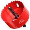 75mm Hole Saws Cutter, HSS Bi-Metal Drill Bit for Wood,