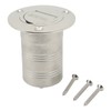 Boat Filler Right Angle Clamshell 316 Stainless Steel Hardware for