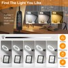 Large 10X Magnifying Glass with Light, 5 in Real Glass